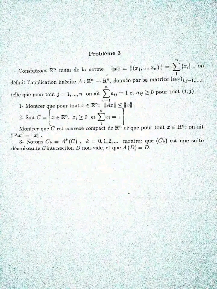 نماذج ومواضيع مسابقات الدكتوراه لمختلف ⁩تخصصات الرياضيات 2024 2025 pdf